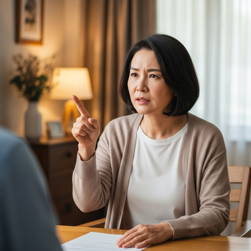 Nagger Wife in Her 50s | Home Scene