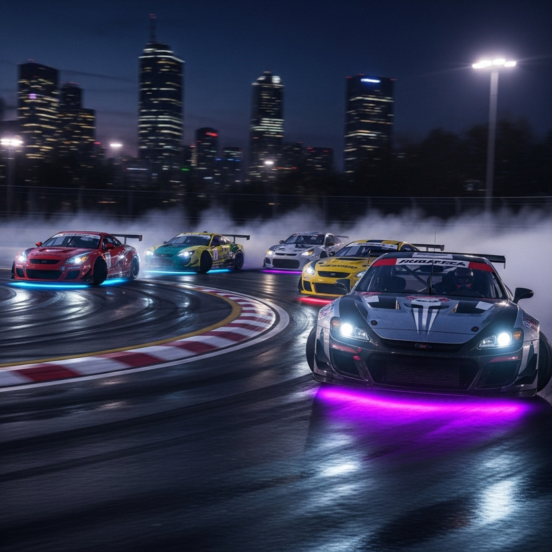 Night Street Racing with Neon Cars | Need for Speed No Limits Night Street Racing with Neon Cars | Need for Speed No Limits