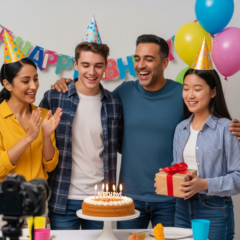 18th Birthday Celebration with Friends 18th Birthday Celebration with Friends