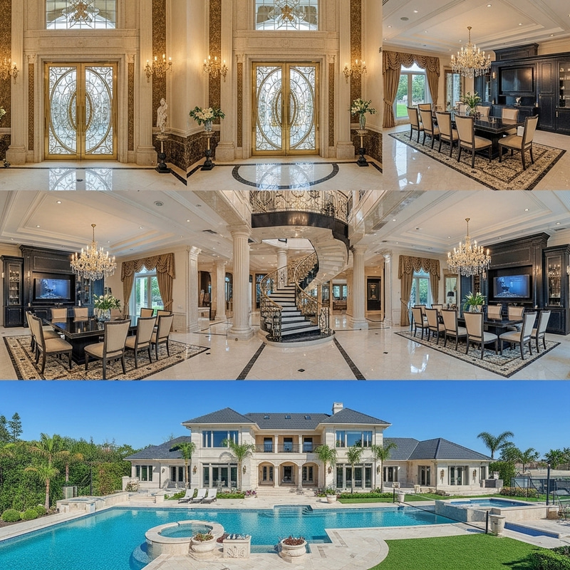 Luxurious $100 Trillion Mansion Design - Opulent Property Visualized Luxurious $100 Trillion Mansion Design - Opulent Property Visualized