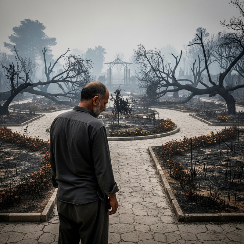 The Lament of a Destroyed Garden