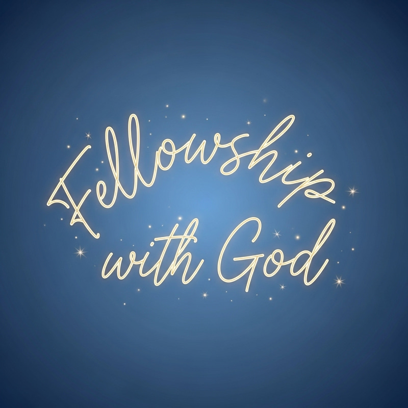 Graceful 'Fellowship with God' Logo Animation
