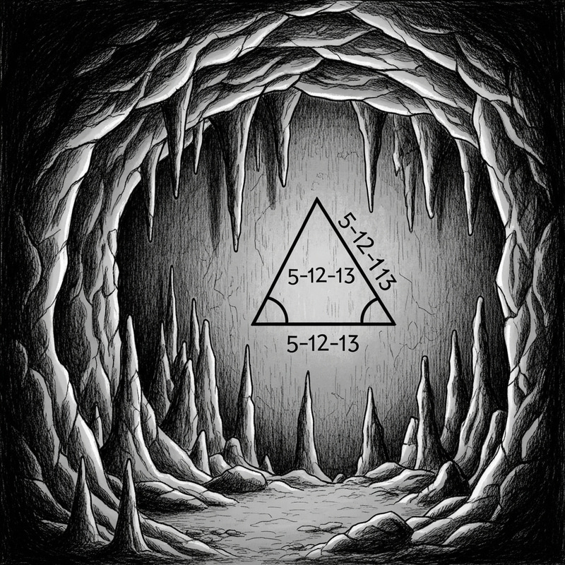 Explore the Mysterious Cave and Its Unique Triangle Art Explore the Mysterious Cave and Its Unique Triangle Art