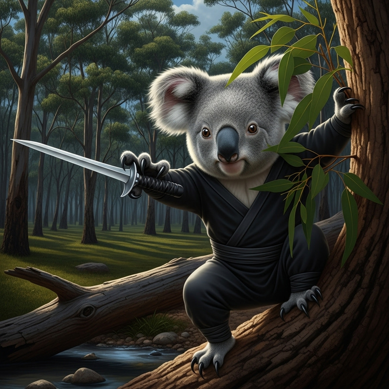 Koala Ninja | Expert in Eucalyptus Forest Koala Ninja | Expert in Eucalyptus Forest