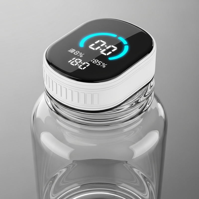 Interactive Smart Water Bottle with LED Screen Interactive Smart Water Bottle with LED Screen