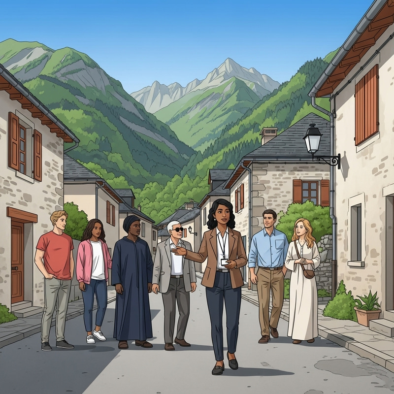 Guided Tour of Vernet Les Bains in the Eastern Pyrenees Guided Tour of Vernet Les Bains in the Eastern Pyrenees