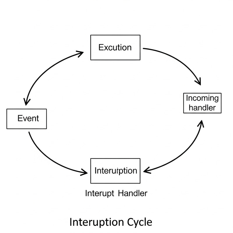 Visualization of Interruption Cycle in Computer System Visualization of Interruption Cycle in Computer System
