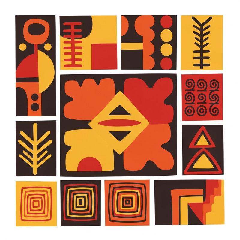 Bold African Patterns & Minimalistic Design