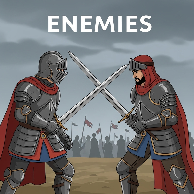 Enemigos Battle: Hispanic vs Middle-Eastern Warriors Enemigos Battle: Hispanic vs Middle-Eastern Warriors