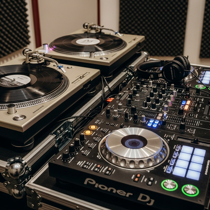 Professional DJ Gear for State-of-the-Art Music Studio Professional DJ Gear for State-of-the-Art Music Studio