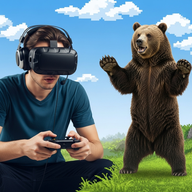 Vegetta777 vs Oso: Epic VR Battle Unleashed