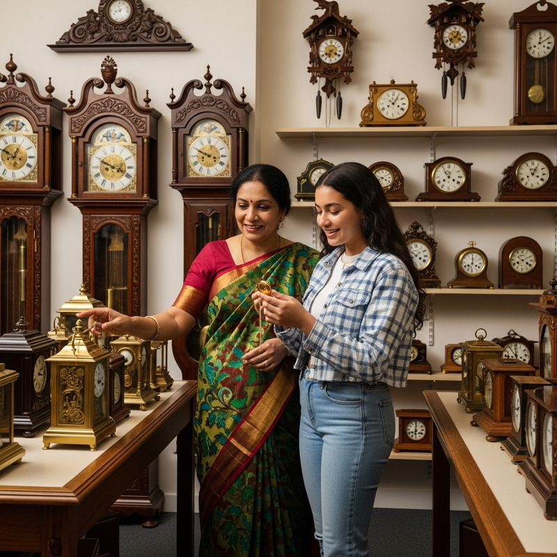 Exploring Vintage Clocks: A Modern Girl with Mom Exploring Vintage Clocks: A Modern Girl with Mom