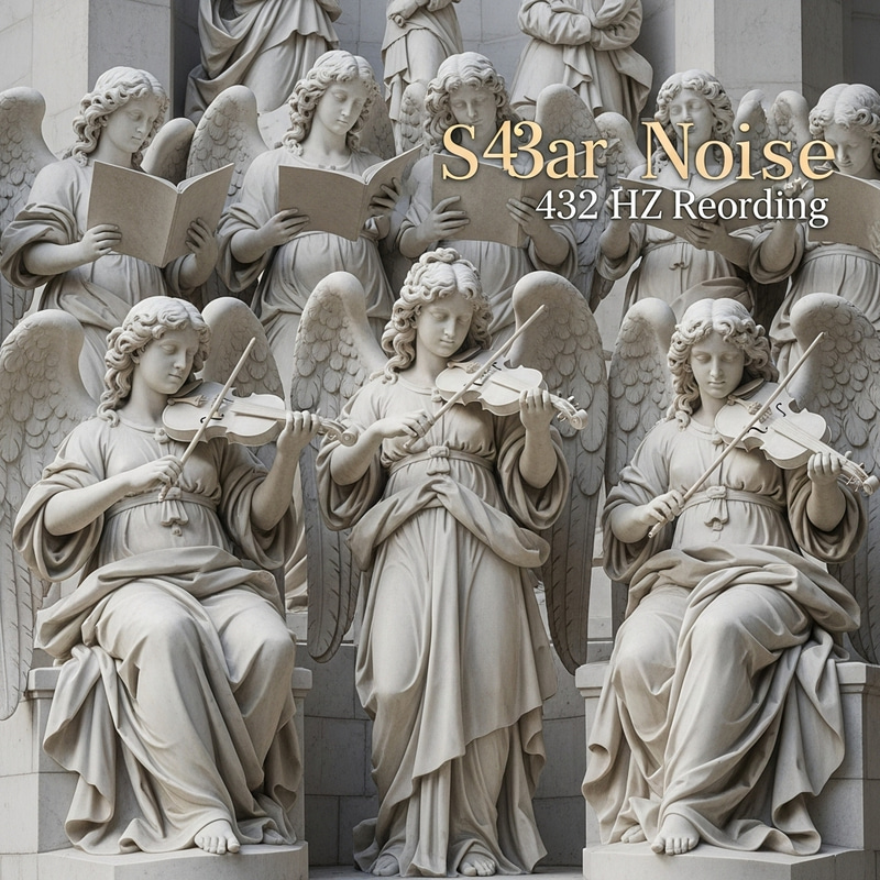 Marble Angels Choir 432 Hz Sleep Noise CD Cover Marble Angels Choir 432 Hz Sleep Noise CD Cover