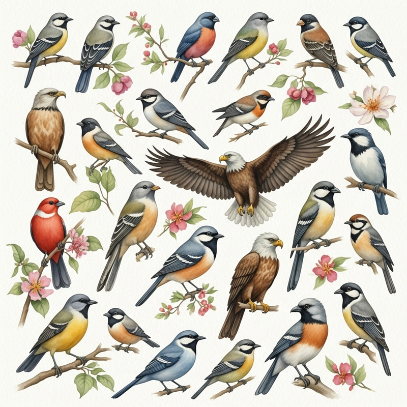 Watercolor Birds: A Journey Through Avian Inspirations Watercolor Birds: A Journey Through Avian Inspirations