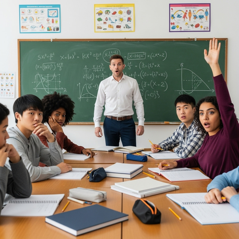 Shocking Classroom Moment: Students React in Surprise Shocking Classroom Moment: Students React in Surprise