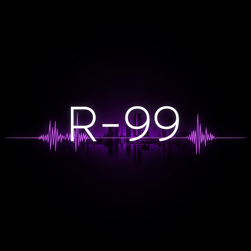 R-99 Underground Party Logo Design - Cyberpunk Inspiration