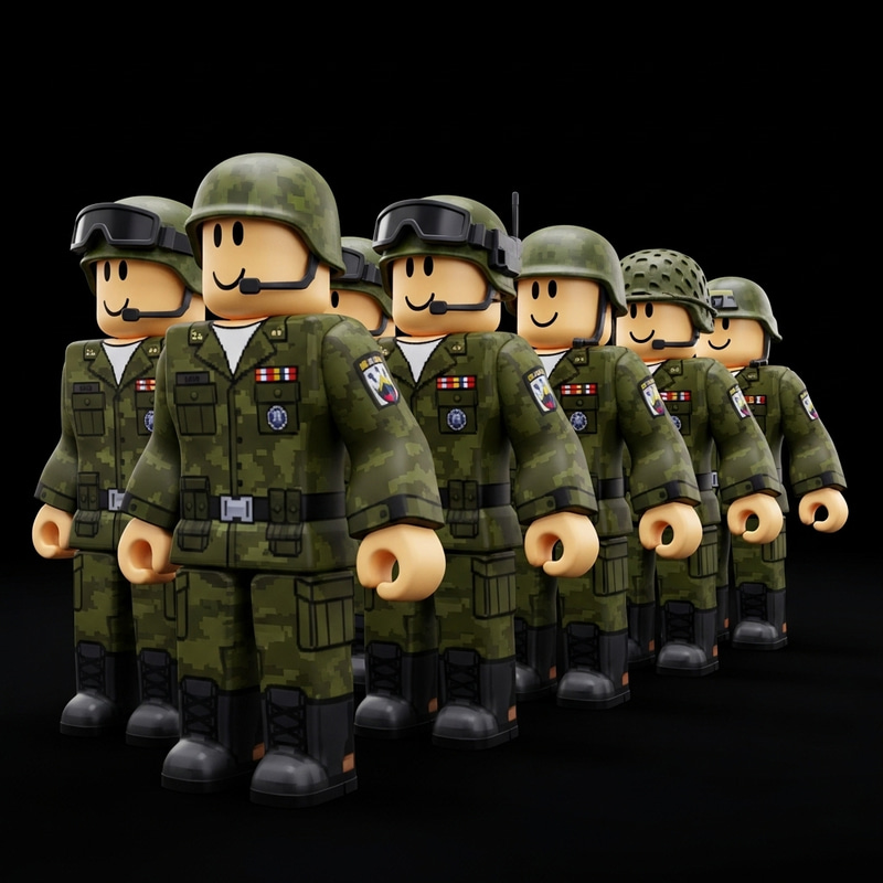 Roblox Military Avatars in Action Roblox Military Avatars in Action
