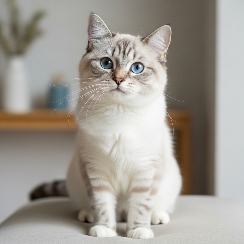 Cute Cat Resting | Whites, Grays, Playful Blue Eyes Cute Cat Resting | Whites, Grays, Playful Blue Eyes