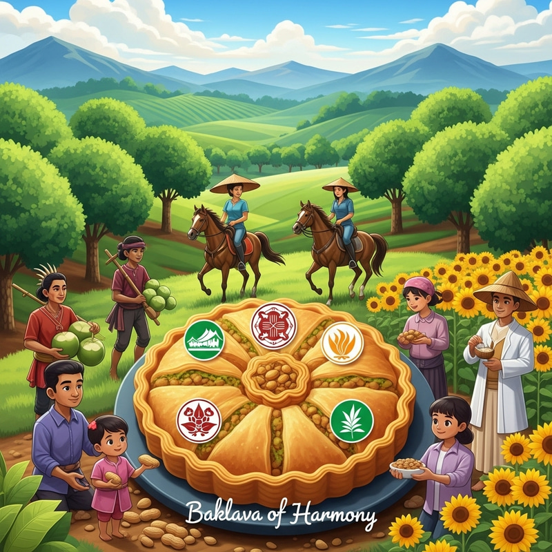 Culinary Journey of Unity: Baklava Fusion among Indonesian Cultures