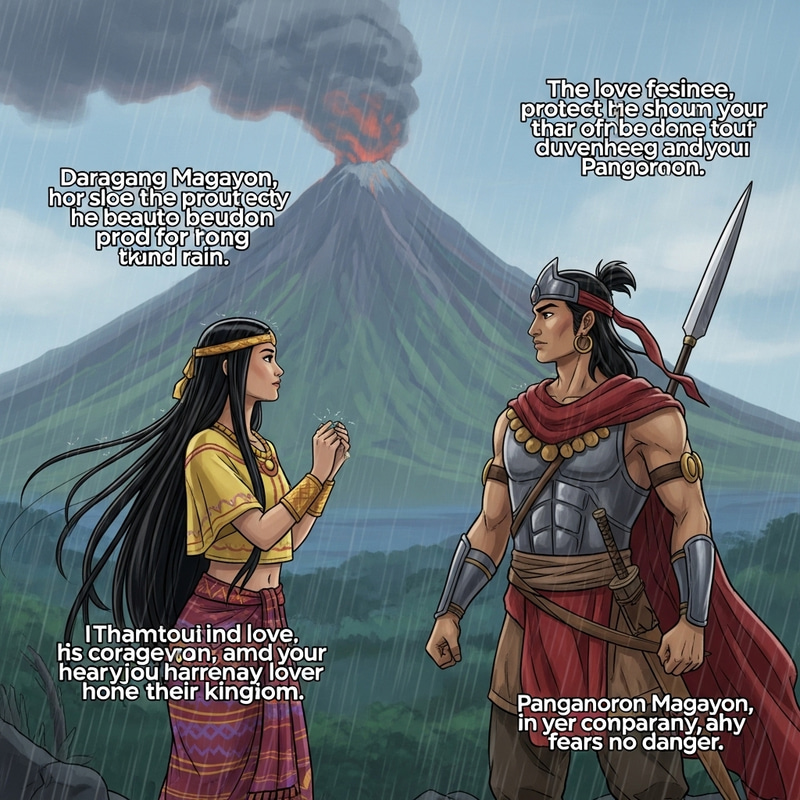 Filipino Folklore: Daragang Magayon and Panganoron's Love Story Filipino Folklore: Daragang Magayon and Panganoron's Love Story