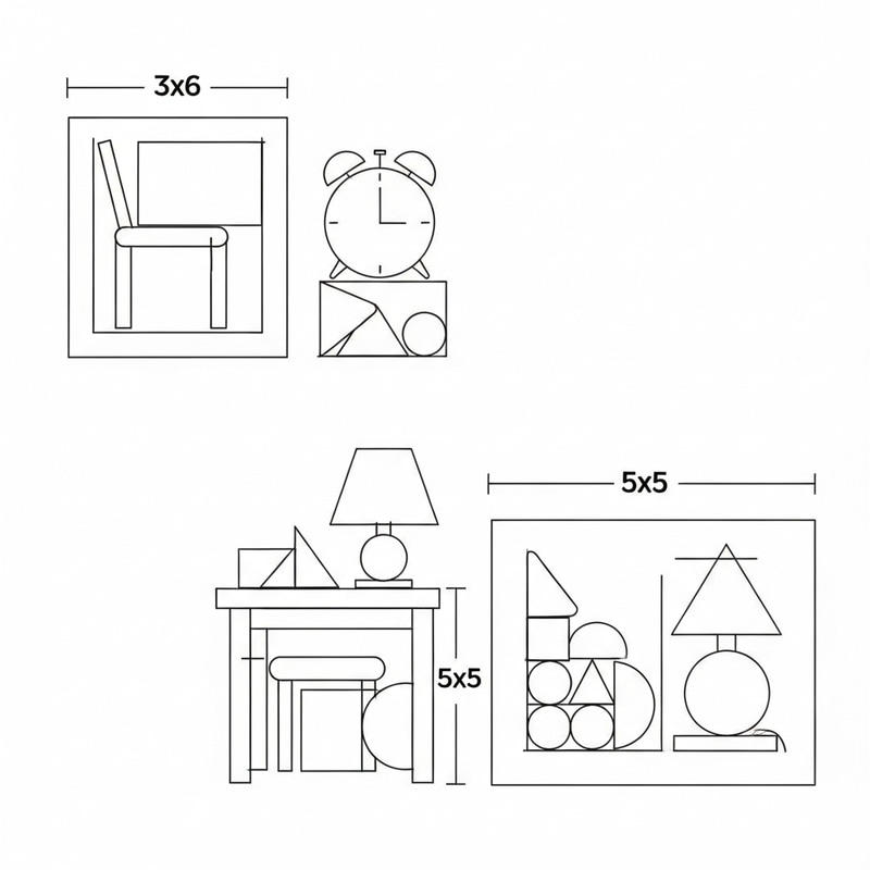 Everyday Objects from Basic Geometric Shapes | Creative Design Ideas Everyday Objects from Basic Geometric Shapes | Creative Design Ideas