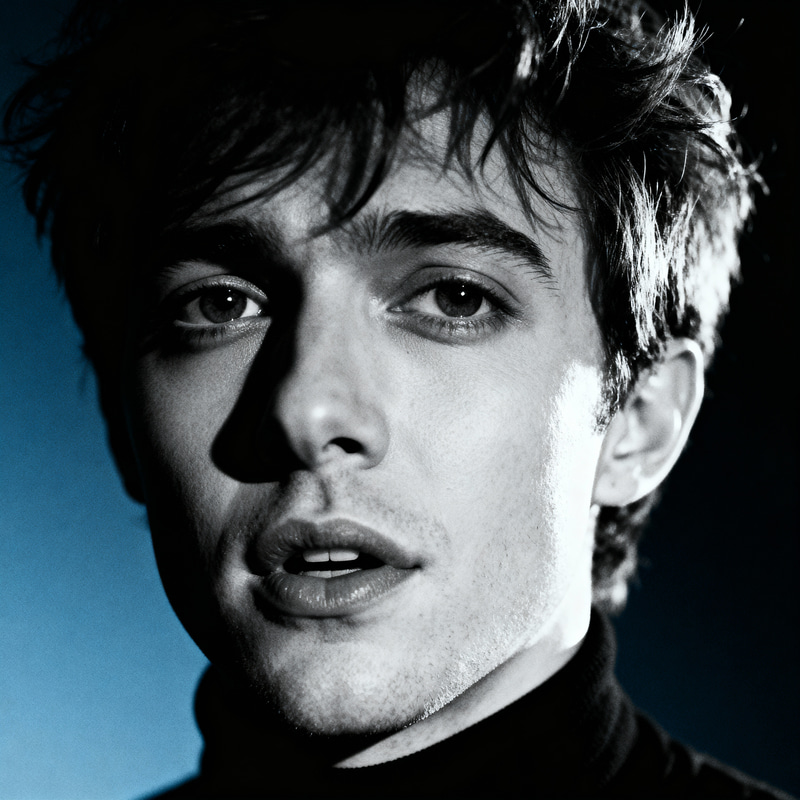 Striking Headshot of a Contemporary Singer Striking Headshot of a Contemporary Singer