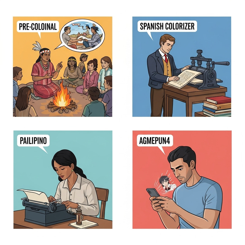 Evolution of Filipino Storytelling: From Myth to Web Novel Evolution of Filipino Storytelling: From Myth to Web Novel