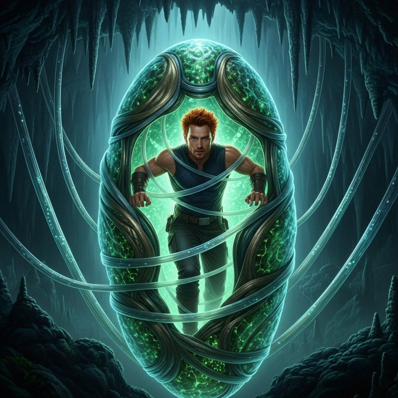 Mysterious Alien Metamorphosis: Conan McGregor Emerges Red-Haired