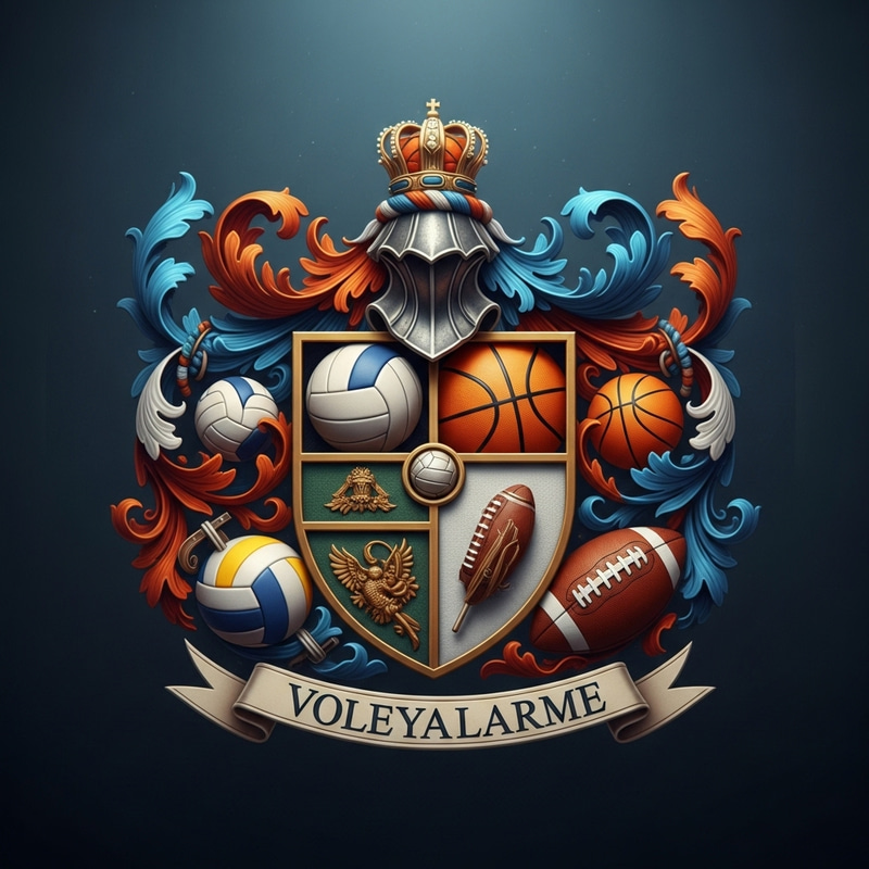 Hyper-Realistic Sports Coat of Arms Design Hyper-Realistic Sports Coat of Arms Design
