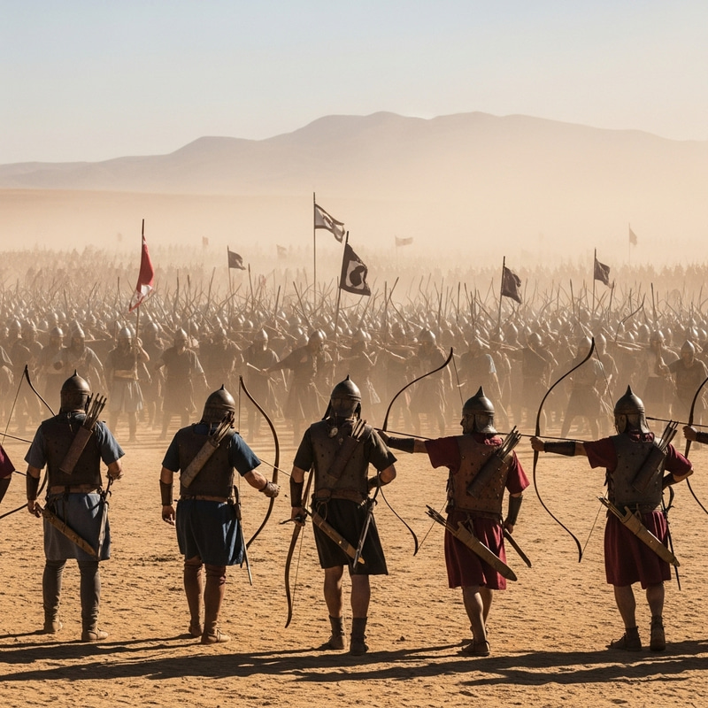 Epic Archery Battle in the Pre-Islamic Era Epic Archery Battle in the Pre-Islamic Era