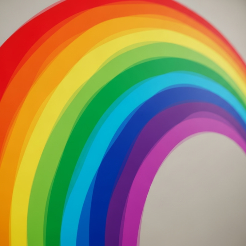 Stunning Abstract Rainbow Art - A Colorful Spectrum Stunning Abstract Rainbow Art - A Colorful Spectrum