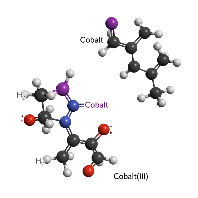 Cobalt(III) Complexes: 3D Structures and Atoms