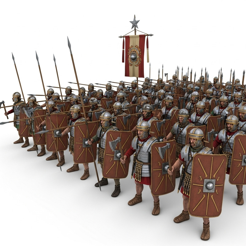 Roman & Viking Legion Formation | 1st Century CE Roman & Viking Legion Formation | 1st Century CE