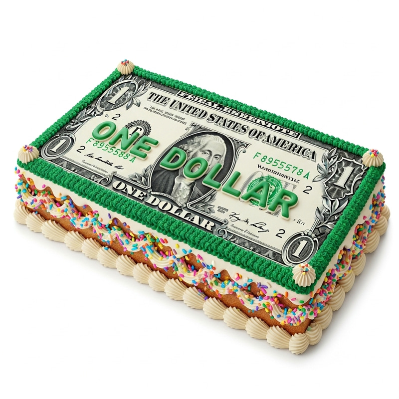 Make a $1 Cake: Vibrant & Fun Dessert Idea Make a $1 Cake: Vibrant & Fun Dessert Idea