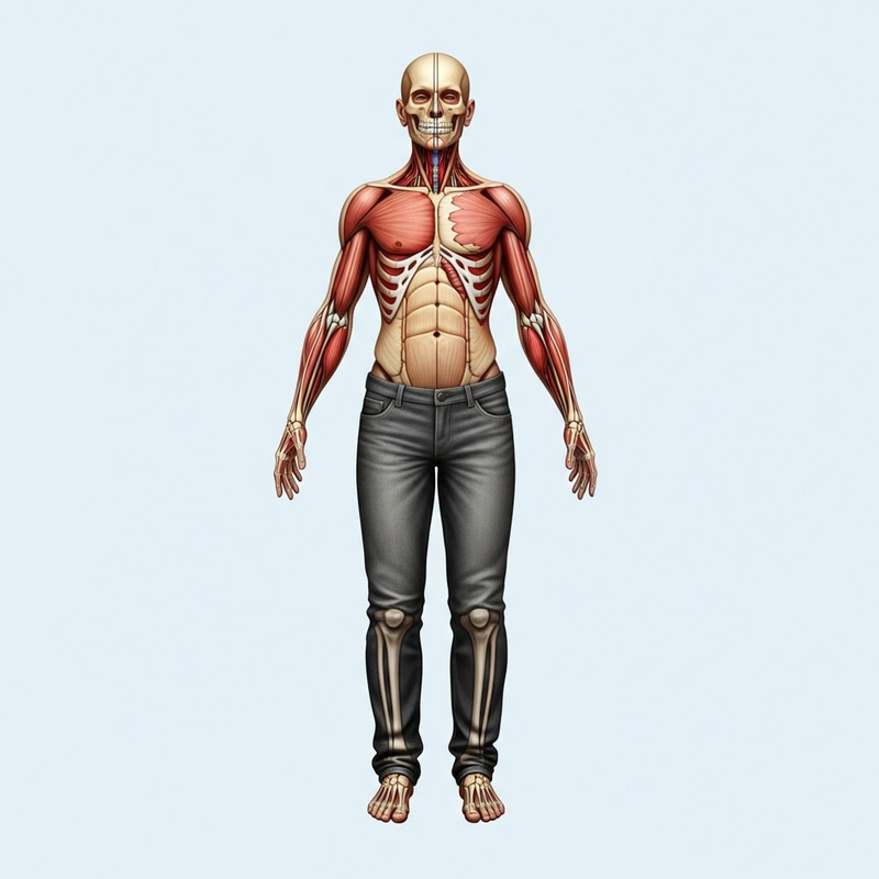 Understanding the Human Body: Detailed Digital Illustration Understanding the Human Body: Detailed Digital Illustration