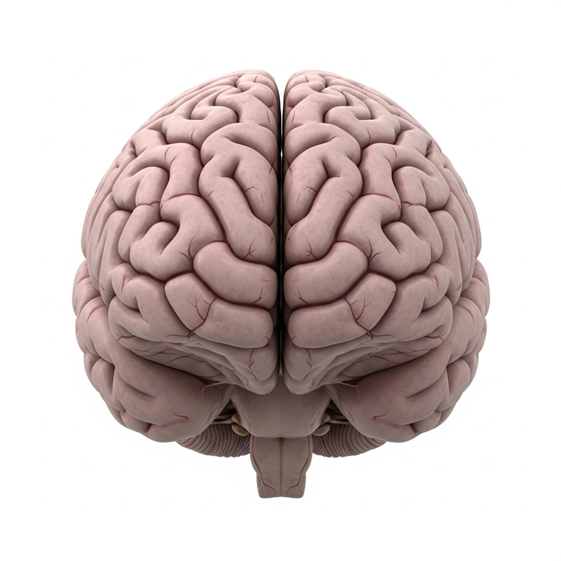 Realistic Human Brain Illustration | Detailed and Natural