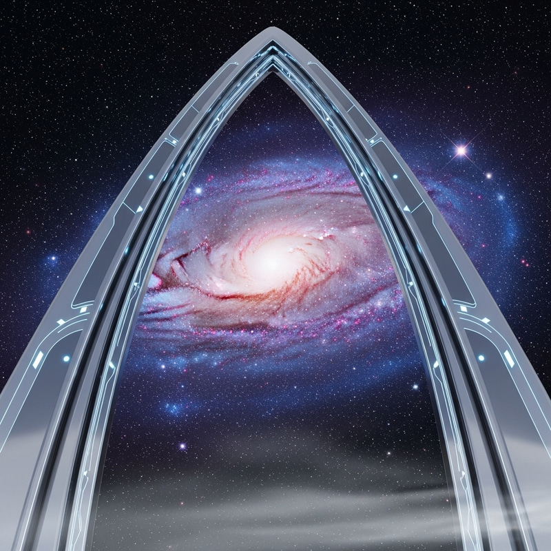 Futuristic Gateway to the Galaxy | Explore Space Journey