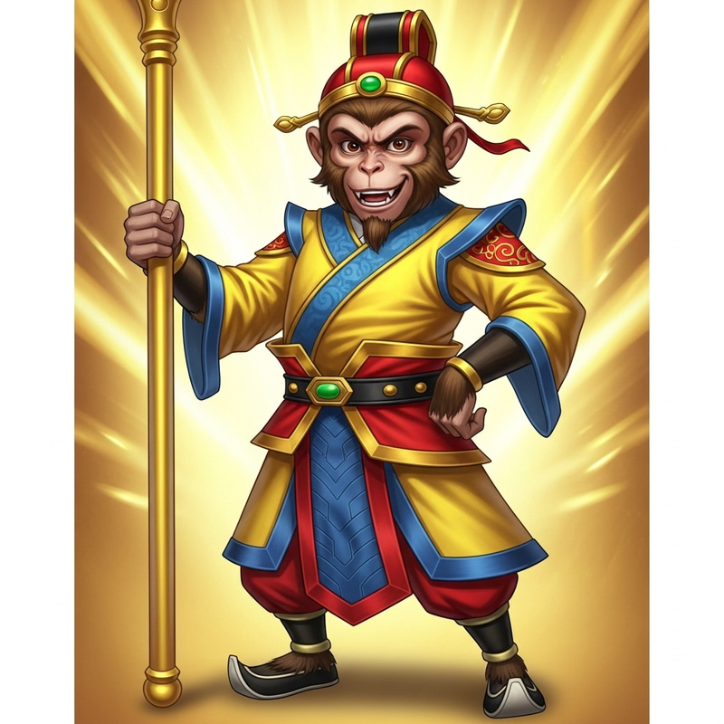 Sunwukong - Mythical Monkey King with Celestial Power