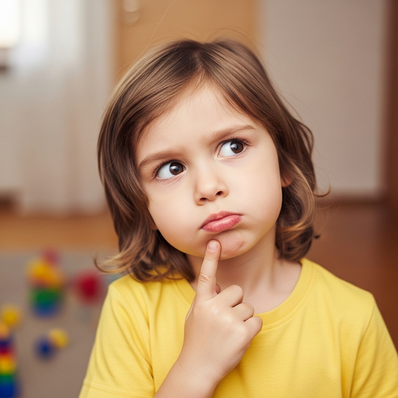 Confused Child | Discover the Innocence in a Child's Confusion