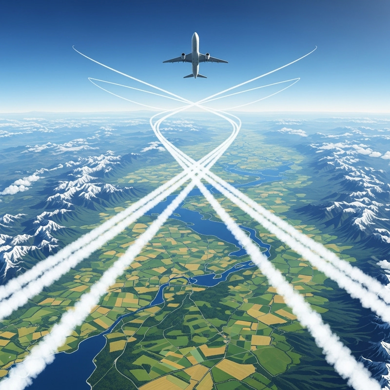Commercial Airplane Contrails: A Nature-Friendly View from Above Commercial Airplane Contrails: A Nature-Friendly View from Above