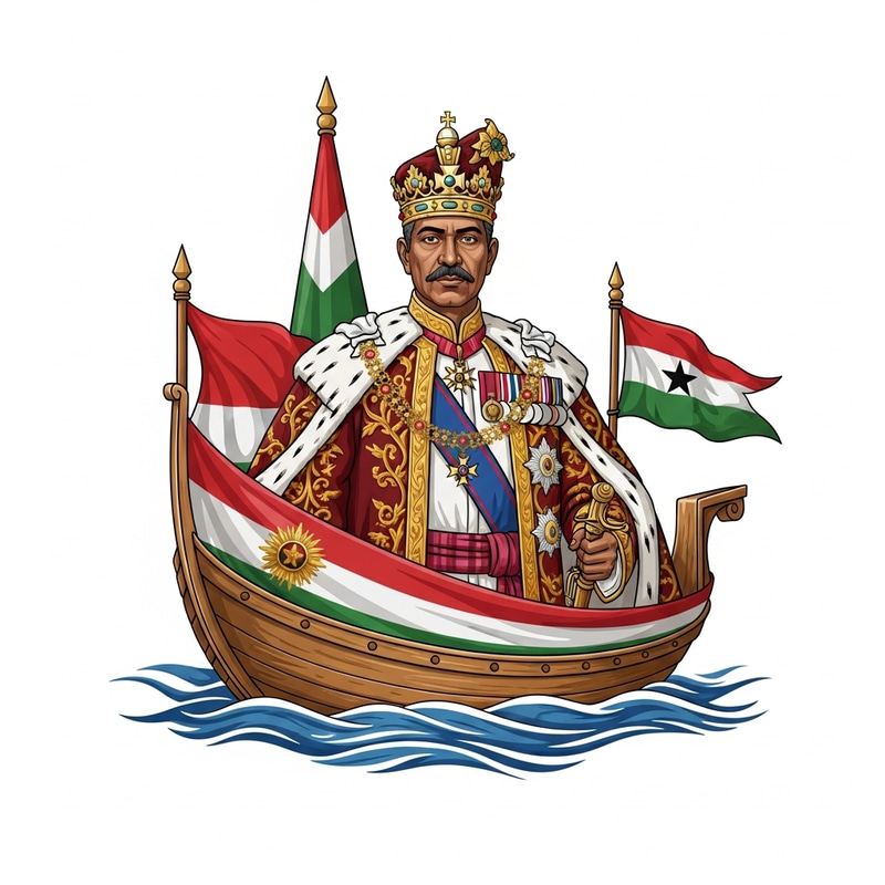 King Hamad of Bahrain Celebrates 25 Years in Splendid Royal Garb King Hamad of Bahrain Celebrates 25 Years in Splendid Royal Garb