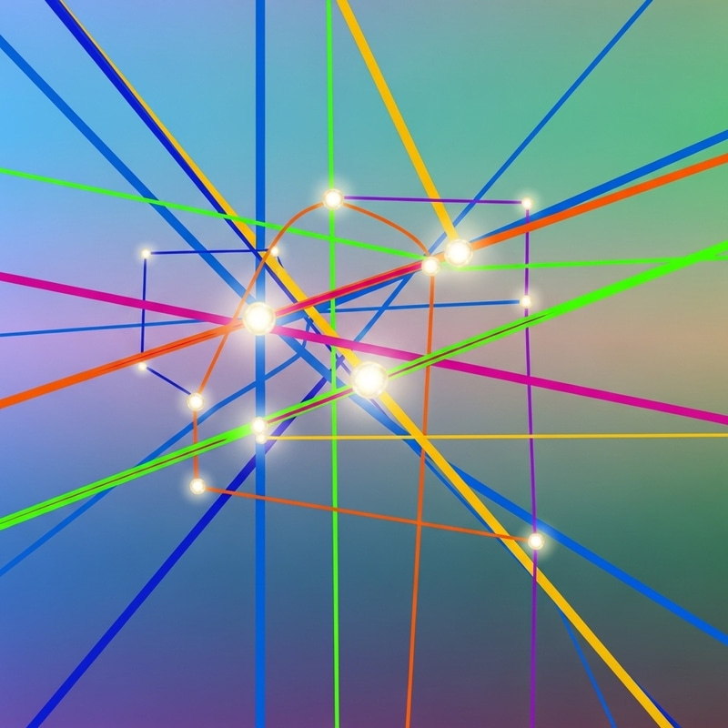 Positive Intelligence Abstract Art - Engaging Visuals