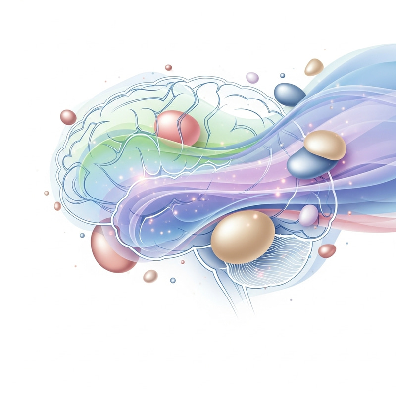 Calm Mind: Abstract Representation of Serenity