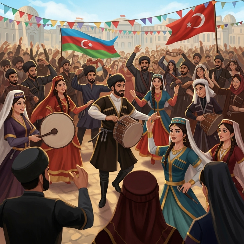 Azerbaijan and Turkey Friendship Celebration: Unity & Cultural Exchange Azerbaijan and Turkey Friendship Celebration: Unity & Cultural Exchange