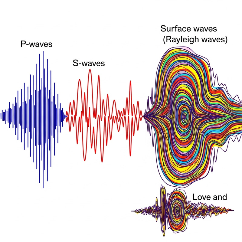 Transforming Seismic Waves into Art: A Creative Illustration Transforming Seismic Waves into Art: A Creative Illustration