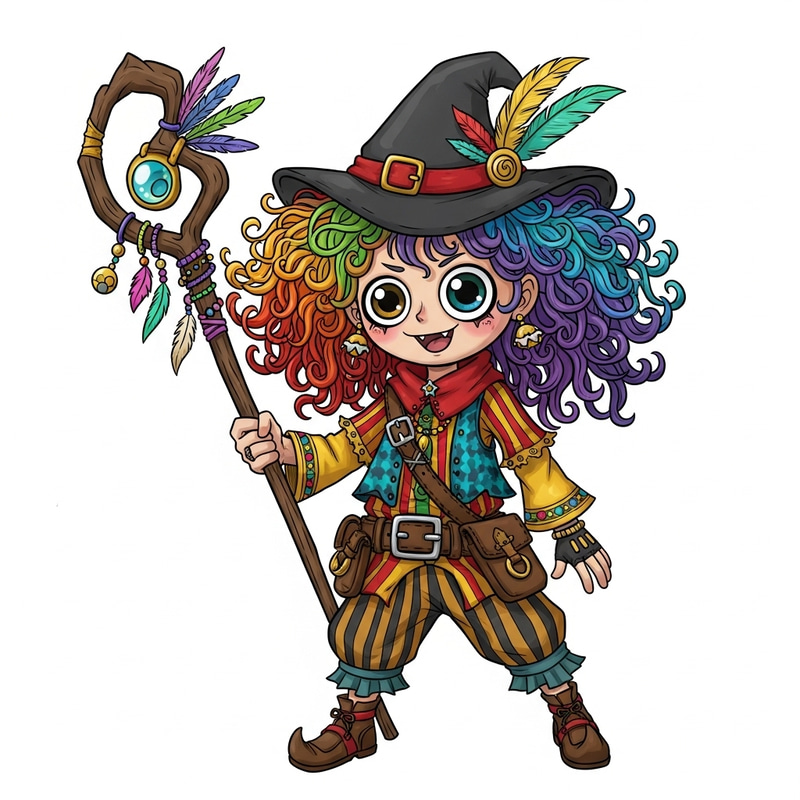 Hagi Wagi: The Colorful Mischief Maker Hagi Wagi: The Colorful Mischief Maker