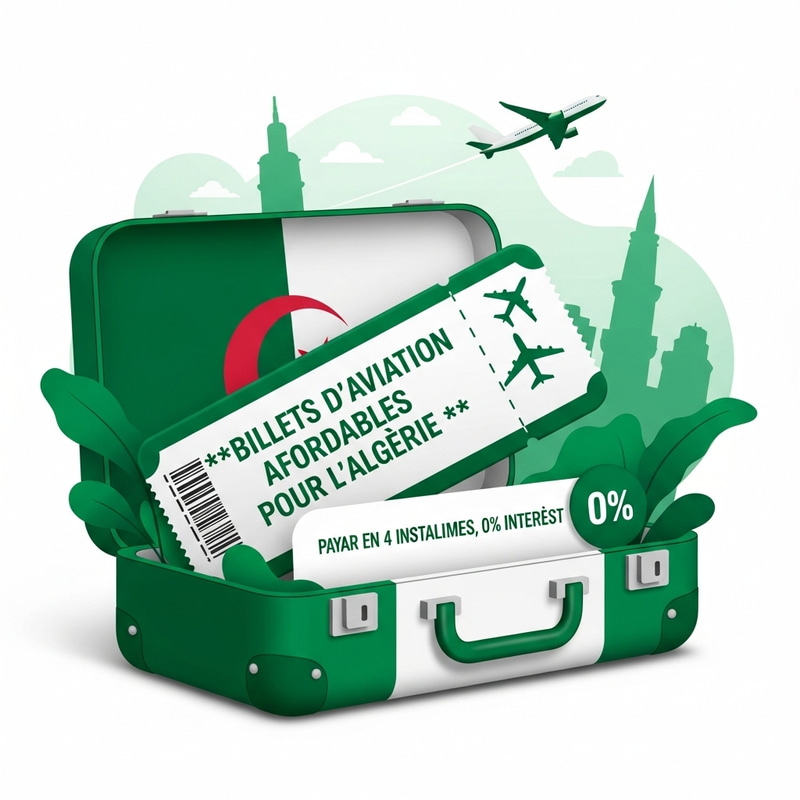 Explore Algeria with Affordable Airline Tickets: Pay in 4 Instalments Explore Algeria with Affordable Airline Tickets: Pay in 4 Instalments