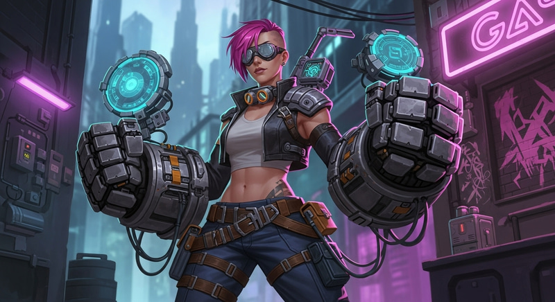 Vi: The Powerful Rebel from Arcane