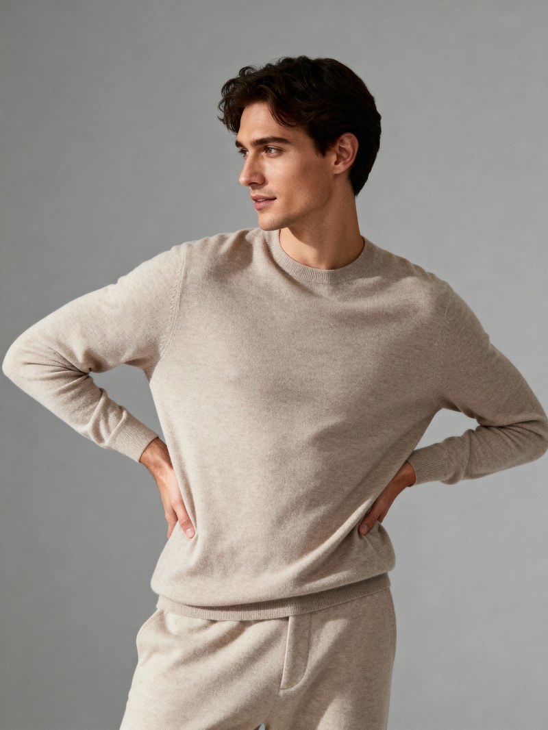 Versatile Neutral Clothing Model in Studio Versatile Neutral Clothing Model in Studio