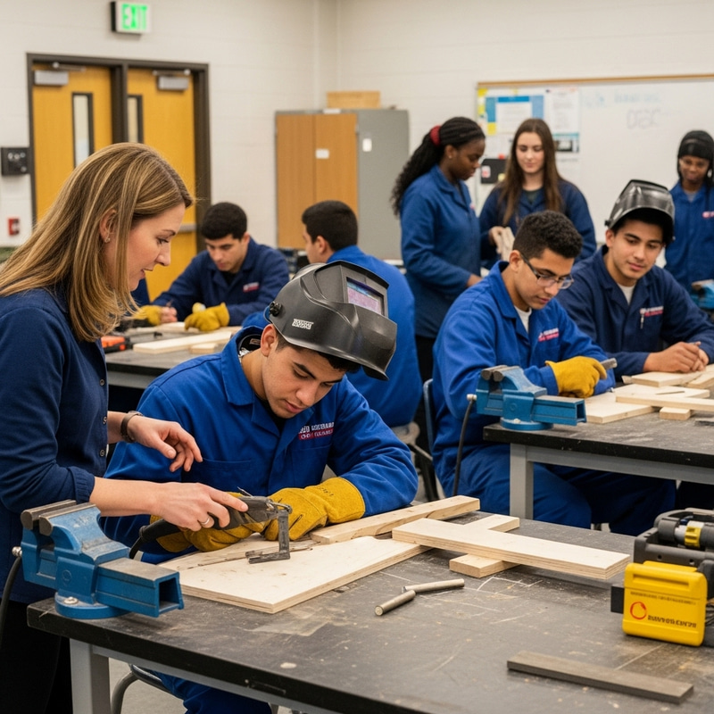 Vocational Center Classroom: A Multicultural Learning Environment